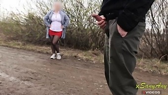 Unwittingly Exposing Myself In A Park, A Curious Mom Takes Notice Of My Arousal. I Record The Encounter With A Discreet Camera For Your Viewing Pleasure.