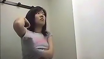 Voyeuristic Footage Of Japanese Women Changing In The Dressing Room