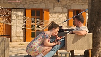 Exclusive Russian Teen'S Public Sex Adventure With Neighbor In The Countryside