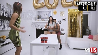 Voluptuous Violet Myers, A Spoiled Beauty, Celebrates Her Birthday With A Massive Bbc